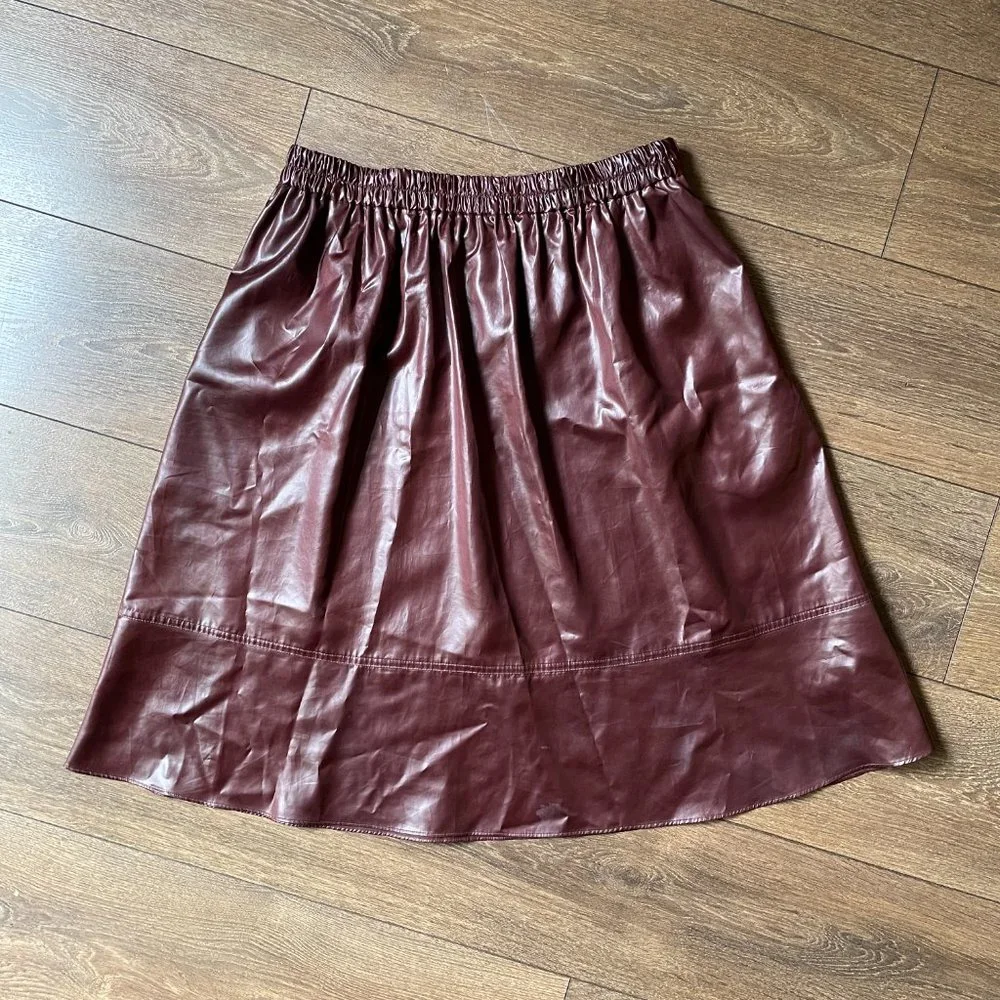Tibi liquid drape pull on skirt, size M - Picture 3 of 7